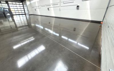 Modernizacja posadzki w warsztacie samochodowym